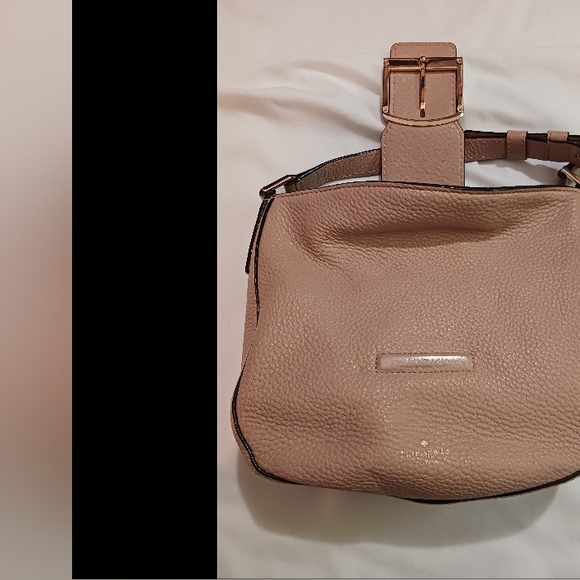 Kate Spade New York Healy Lane Lawrie Leather Shoulder Bag Pale Pink - Picture 4 of 15